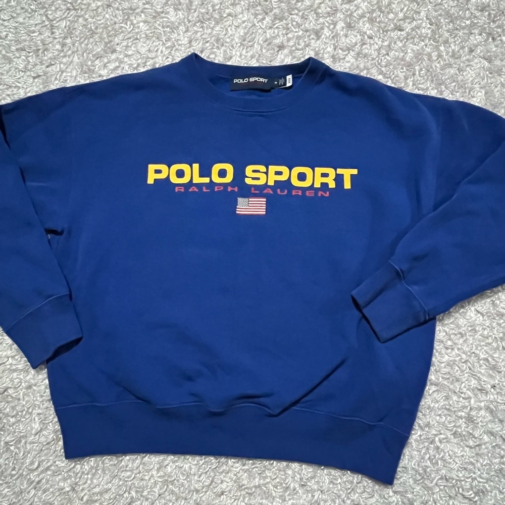 Polo sport Ralph Lauren crewneck sweatshirt blue women’s medium
